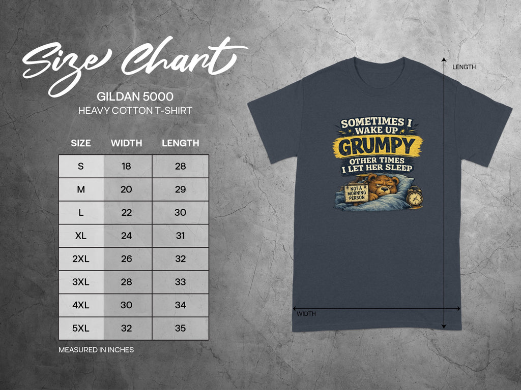 Grumpy Bear T-Shirt | Not A Morning Person Physical Item StupidShirts.com