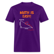 Find X - Math is Easy - Men's T-Shirt - StupidShirts.com Men's T-Shirt StupidShirts.com