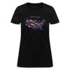 United States Of America Map - Women's T-Shirt - StupidShirts.com Women's T-Shirt | Fruit of the Loom L3930R StupidShirts.com