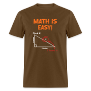 Find X - Math is Easy - Men's T-Shirt - StupidShirts.com Men's T-Shirt StupidShirts.com