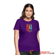 Living The Dad Life - Women's T-Shirt - purple