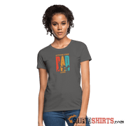 Living The Dad Life - Women's T-Shirt - charcoal