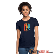 Living The Dad Life - Women's T-Shirt - navy