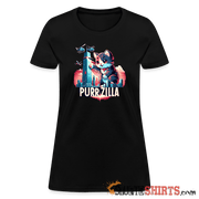 Purrzilla - Women's T-Shirt - black