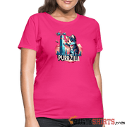Purrzilla - Women's T-Shirt - fuchsia