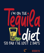 Tequila Diet - Men's T-Shirt - StupidShirts.com Men's T-Shirt StupidShirts.com