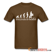 Evolution Of Woman - Men's T-Shirt - StupidShirts.com Men's T-Shirt StupidShirts.com