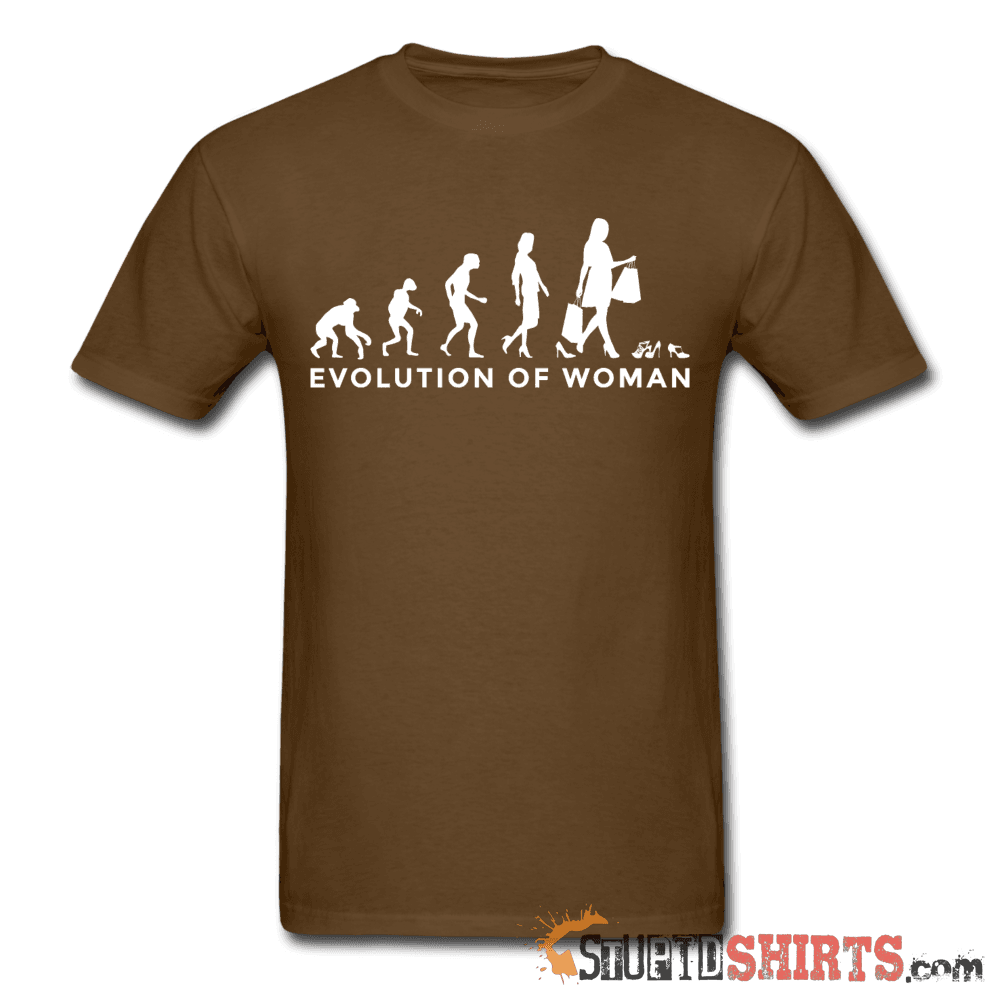 Evolution Of Woman - Men's T-Shirt - StupidShirts.com Men's T-Shirt StupidShirts.com