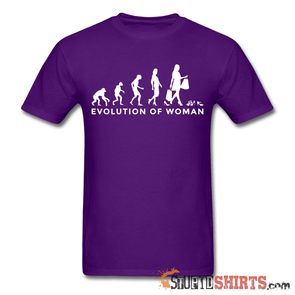 Evolution Of Woman - Men's T-Shirt - StupidShirts.com Men's T-Shirt StupidShirts.com