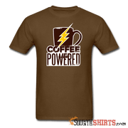 Powered by Coffee - Men's T-Shirt - StupidShirts.com Men's T-Shirt StupidShirts.com