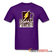 Powered by Coffee - Men's T-Shirt - StupidShirts.com Men's T-Shirt StupidShirts.com