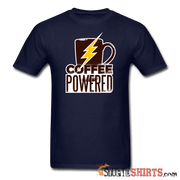 Powered by Coffee - Men's T-Shirt - StupidShirts.com Men's T-Shirt StupidShirts.com