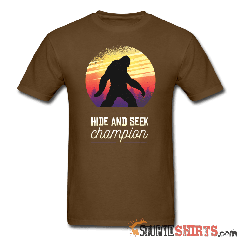 Hide And Seek Champion - Men's T-Shirt - StupidShirts.com Men's T-Shirt StupidShirts.com