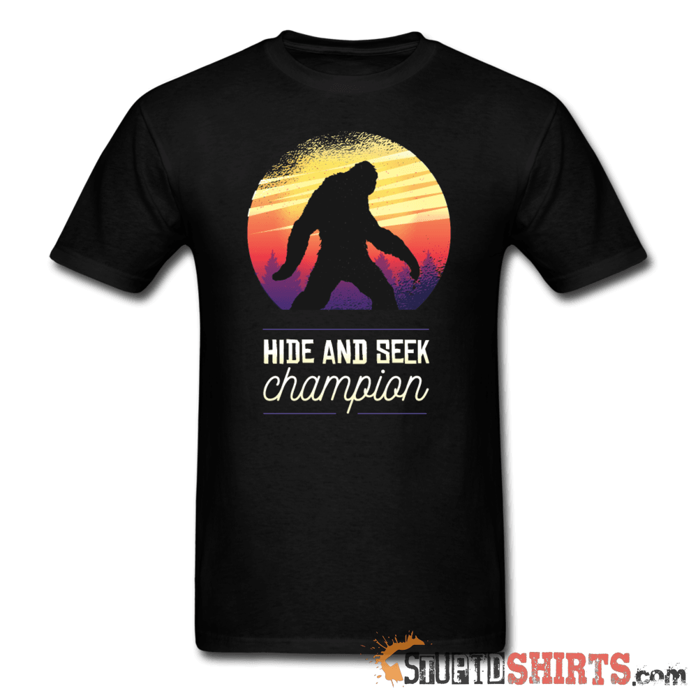 Hide And Seek Champion - Men's T-Shirt - StupidShirts.com Men's T-Shirt StupidShirts.com