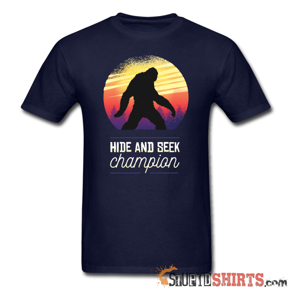 Hide And Seek Champion - Men's T-Shirt - StupidShirts.com Men's T-Shirt StupidShirts.com