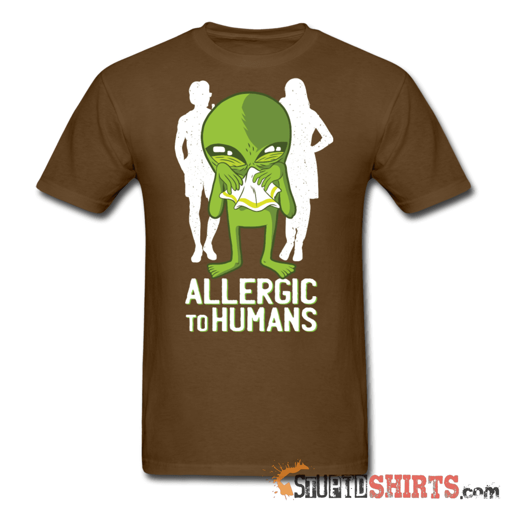 Allergic To Humans - Men's T-Shirt - StupidShirts.com Men's T-Shirt StupidShirts.com