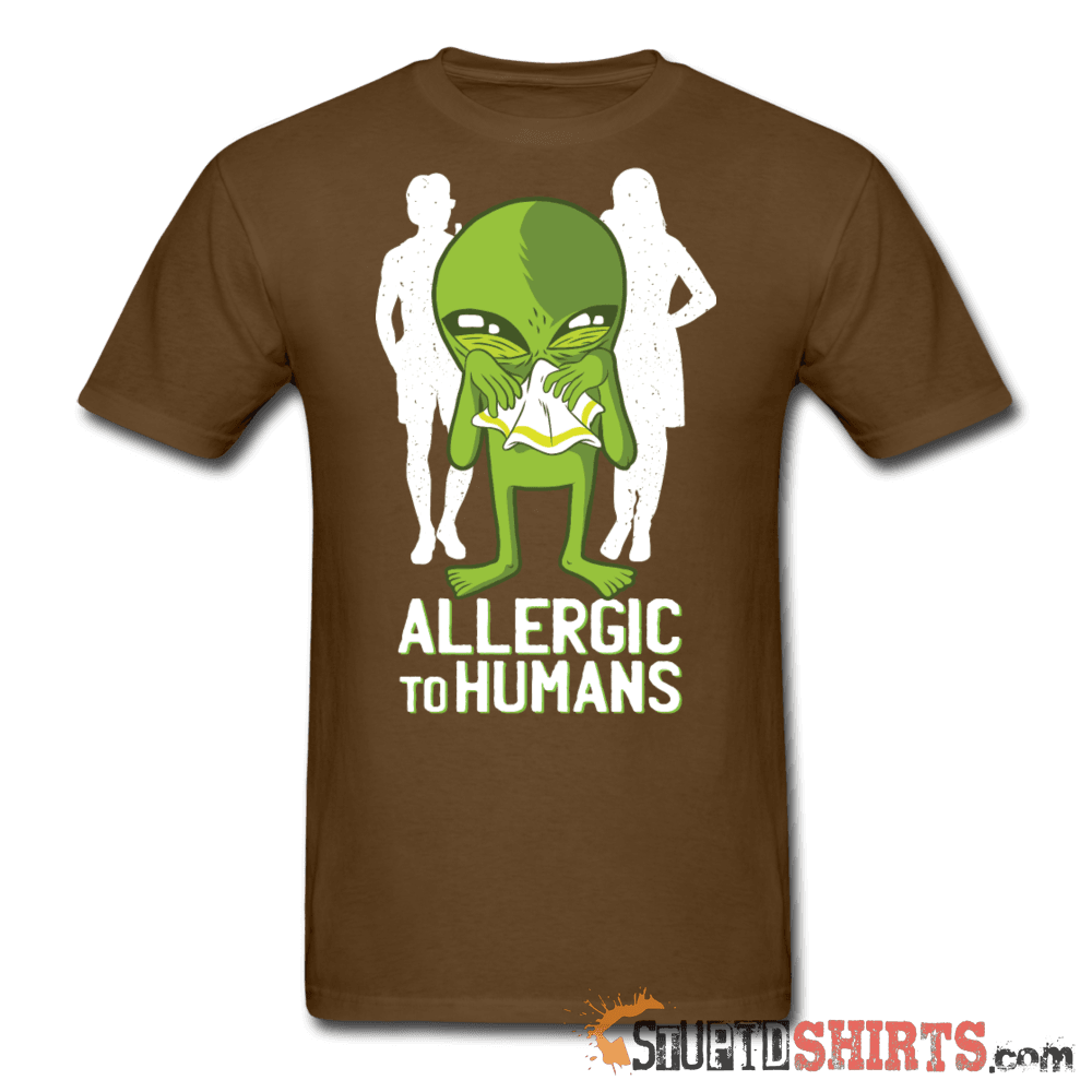 Allergic To Humans - Men's T-Shirt - StupidShirts.com Men's T-Shirt StupidShirts.com