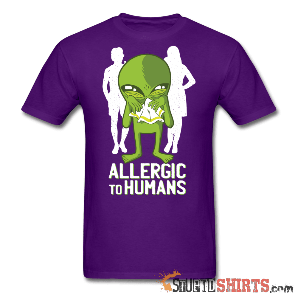 Allergic To Humans - Men's T-Shirt - StupidShirts.com Men's T-Shirt StupidShirts.com