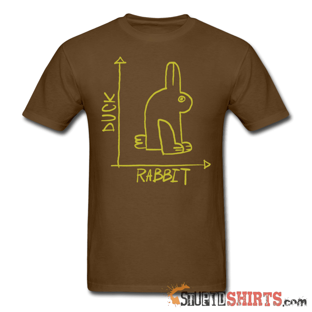 Rabbit or Duck - Men's T-Shirt - StupidShirts.com Men's T-Shirt StupidShirts.com