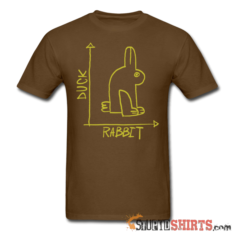 Rabbit or Duck - Men's T-Shirt - StupidShirts.com Men's T-Shirt StupidShirts.com
