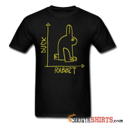 Rabbit or Duck - Men's T-Shirt - StupidShirts.com Men's T-Shirt StupidShirts.com