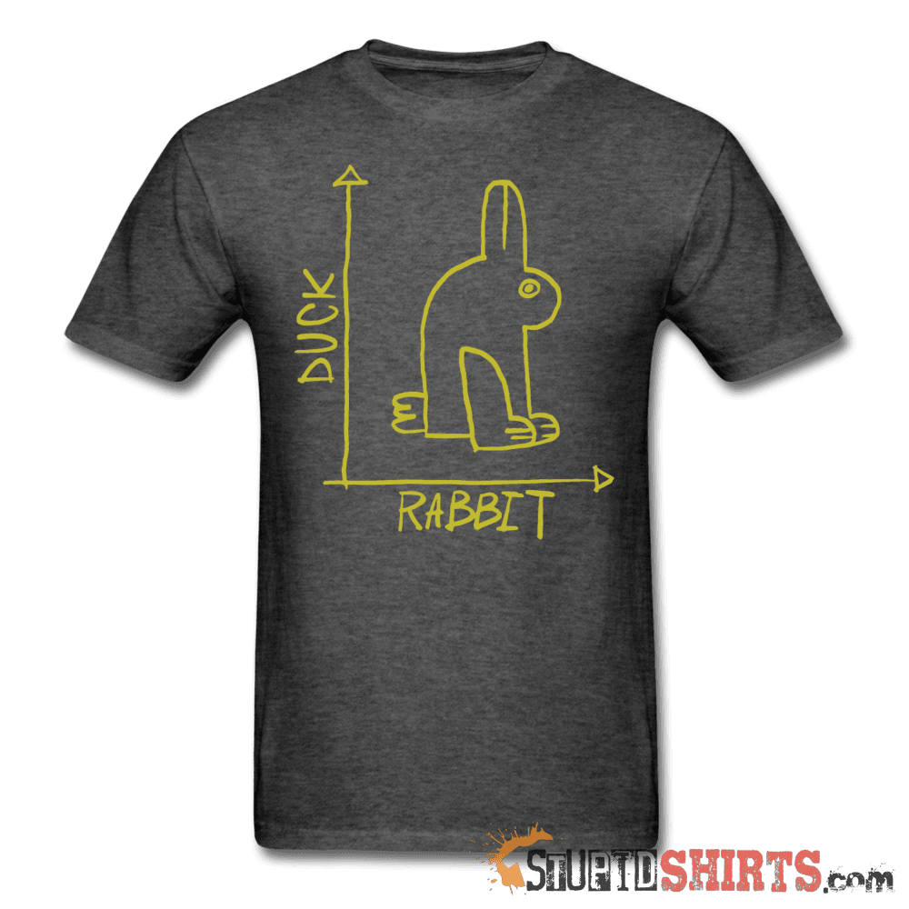 Rabbit or Duck - Men's T-Shirt - StupidShirts.com Men's T-Shirt StupidShirts.com