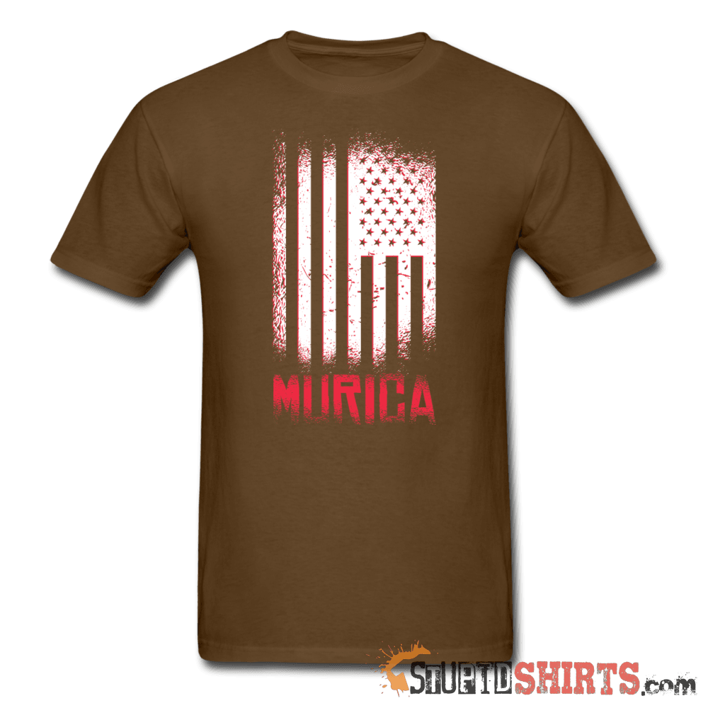 Murica American Flag - Men's T-Shirt - StupidShirts.com Men's T-Shirt StupidShirts.com