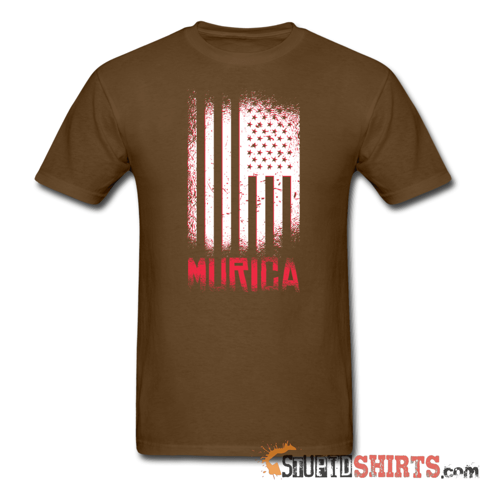 Murica American Flag - Men's T-Shirt - StupidShirts.com Men's T-Shirt StupidShirts.com
