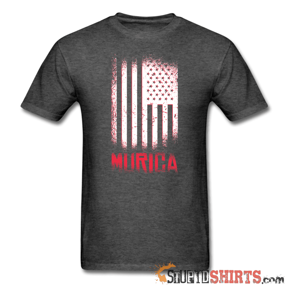 Murica American Flag - Men's T-Shirt - StupidShirts.com Men's T-Shirt StupidShirts.com