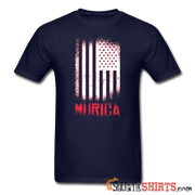 Murica American Flag - Men's T-Shirt - StupidShirts.com Men's T-Shirt StupidShirts.com