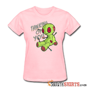 Voodoo Doll Thinking Of You - Women's T-Shirt - StupidShirts.com Women's T-Shirt StupidShirts.com