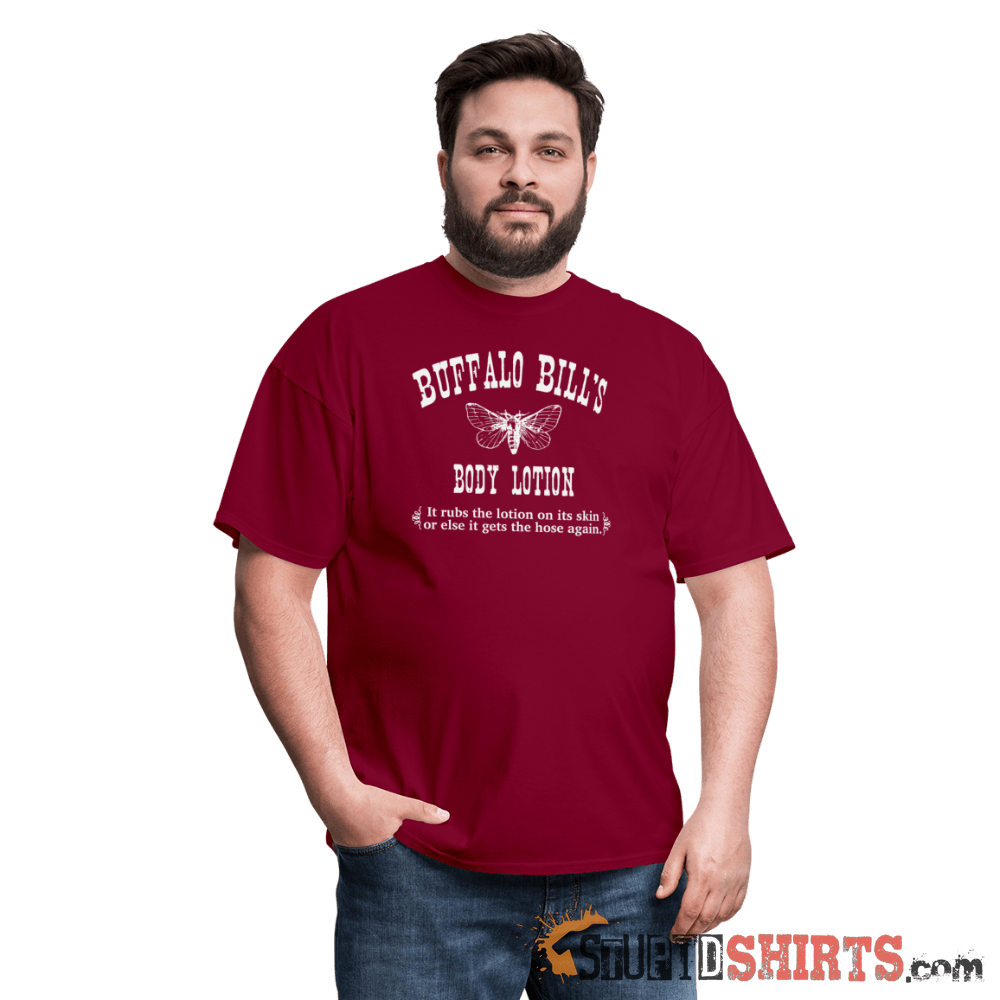 Buffalo Bill's Lotion - Men's T-Shirt - StupidShirts.com Men's T-Shirt StupidShirts.com