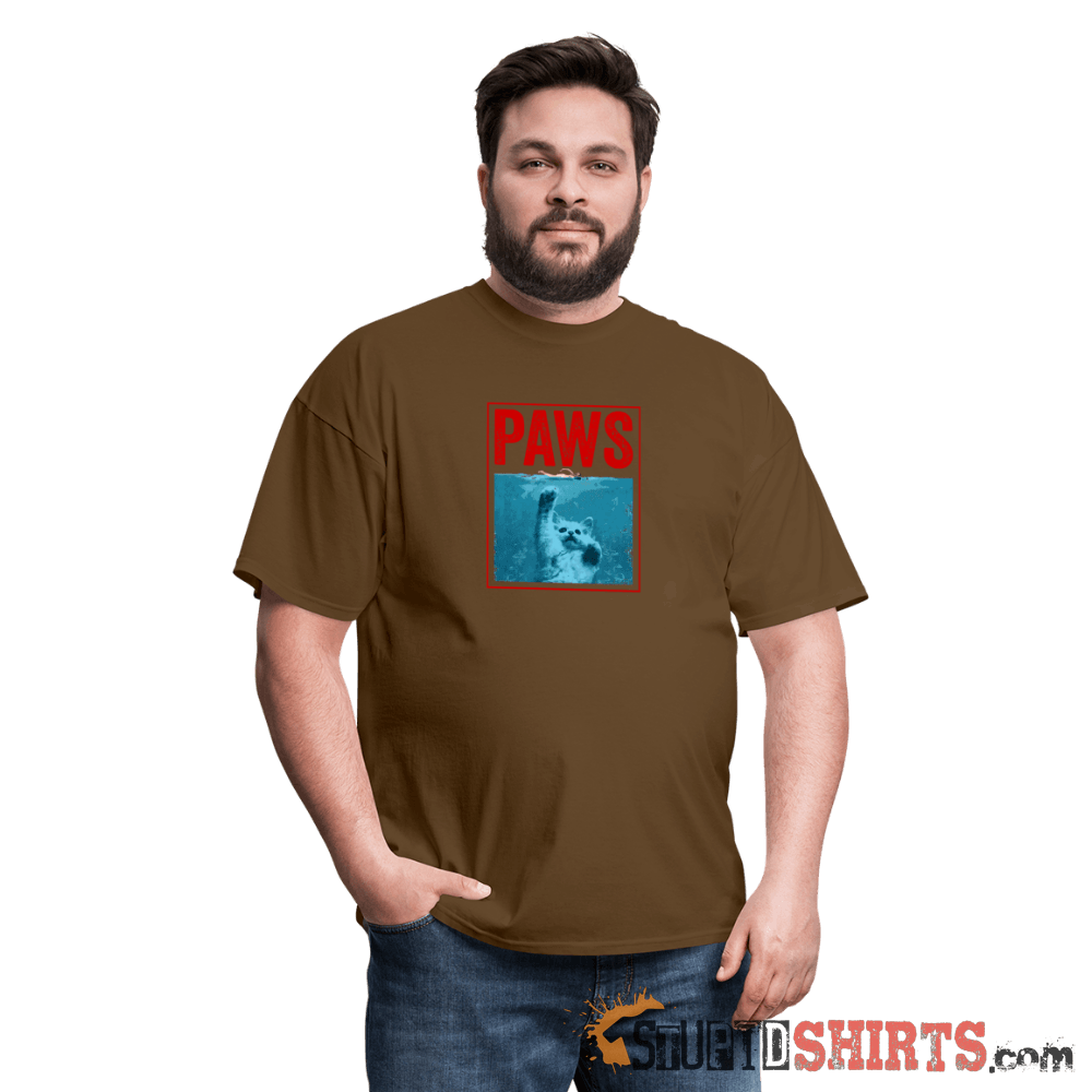 Paws  - Men's T-Shirt - StupidShirts.com Men's T-Shirt StupidShirts.com
