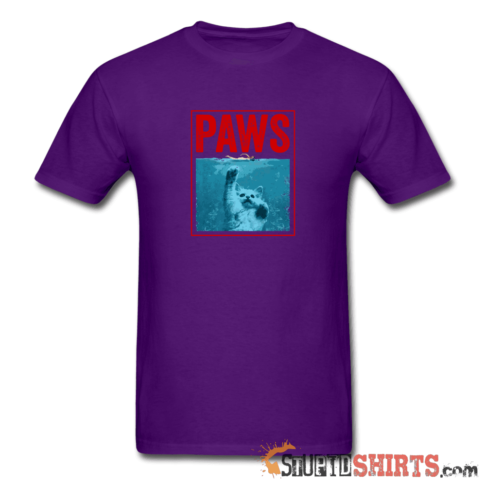 Paws  - Men's T-Shirt - StupidShirts.com Men's T-Shirt StupidShirts.com