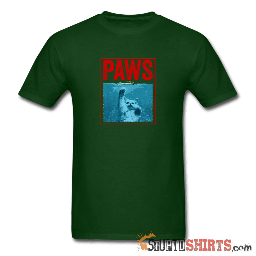 Paws  - Men's T-Shirt - StupidShirts.com Men's T-Shirt StupidShirts.com