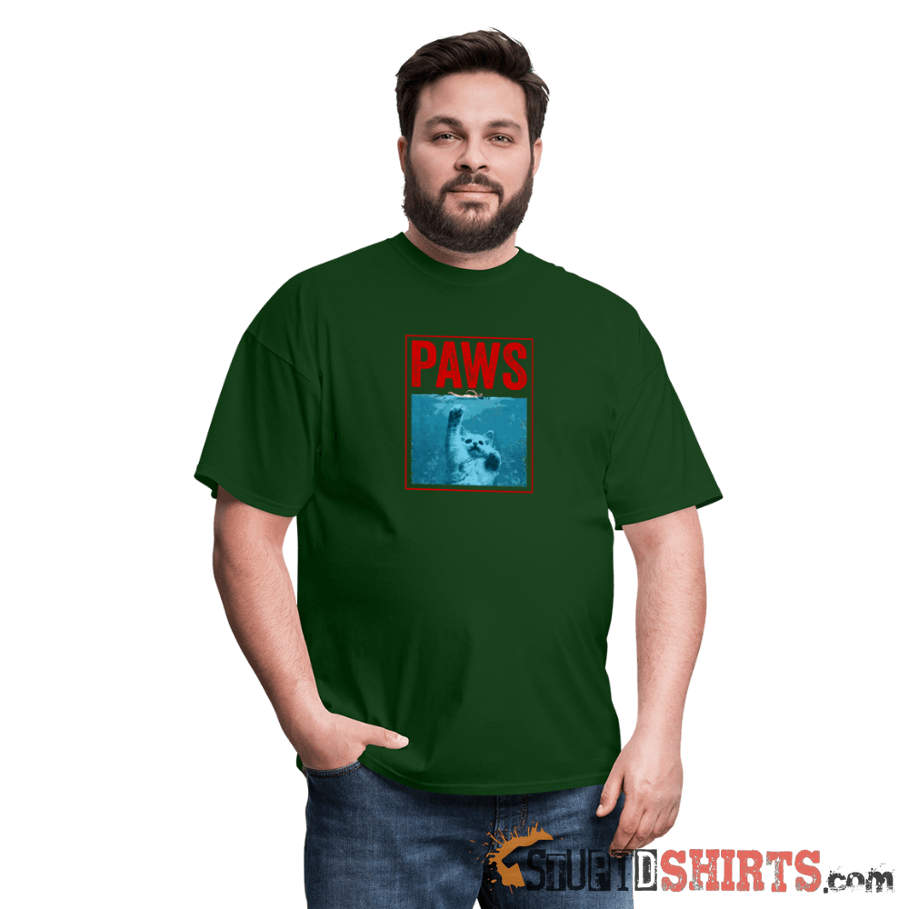 Paws  - Men's T-Shirt - StupidShirts.com Men's T-Shirt StupidShirts.com