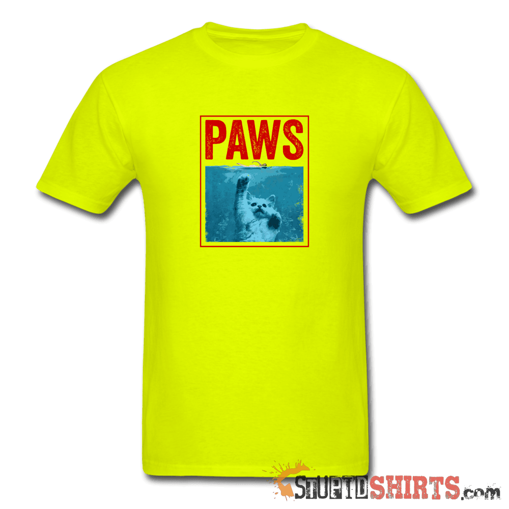 Paws  - Men's T-Shirt - StupidShirts.com Men's T-Shirt StupidShirts.com
