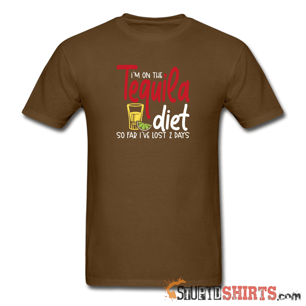 Tequila Diet - Men's T-Shirt - StupidShirts.com Men's T-Shirt StupidShirts.com