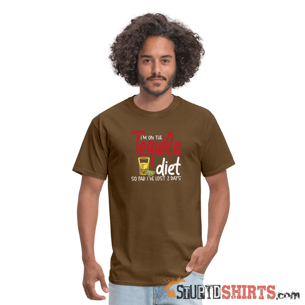 Tequila Diet - Men's T-Shirt - StupidShirts.com Men's T-Shirt StupidShirts.com