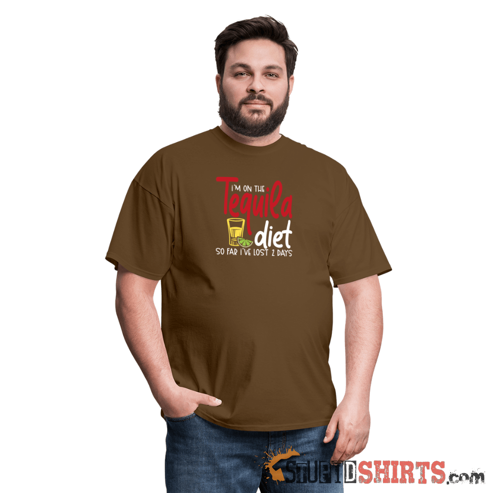 Tequila Diet - Men's T-Shirt - StupidShirts.com Men's T-Shirt StupidShirts.com