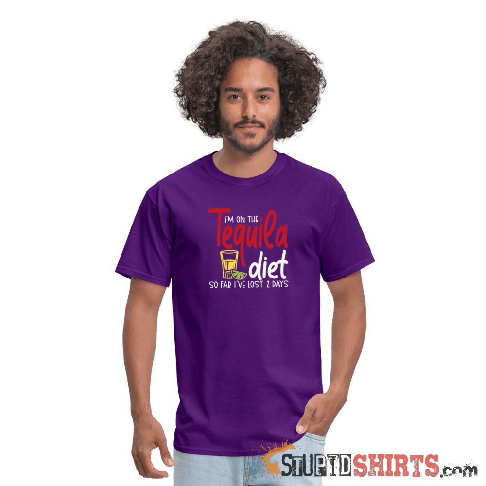 Tequila Diet - Men's T-Shirt - StupidShirts.com Men's T-Shirt StupidShirts.com