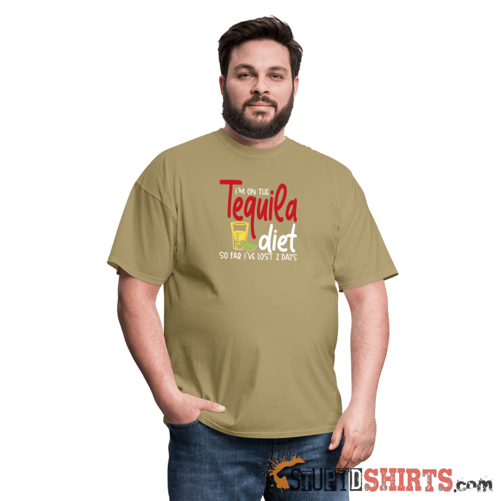 Tequila Diet - Men's T-Shirt - StupidShirts.com Men's T-Shirt StupidShirts.com