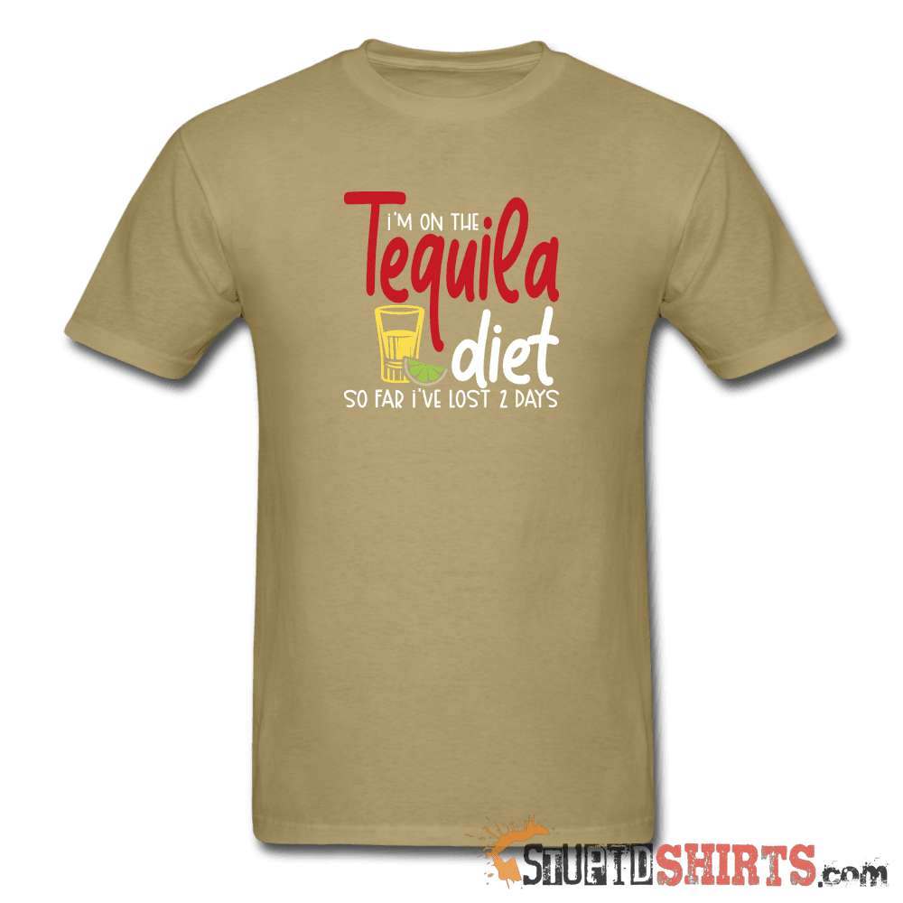 Tequila Diet - Men's T-Shirt - StupidShirts.com Men's T-Shirt StupidShirts.com