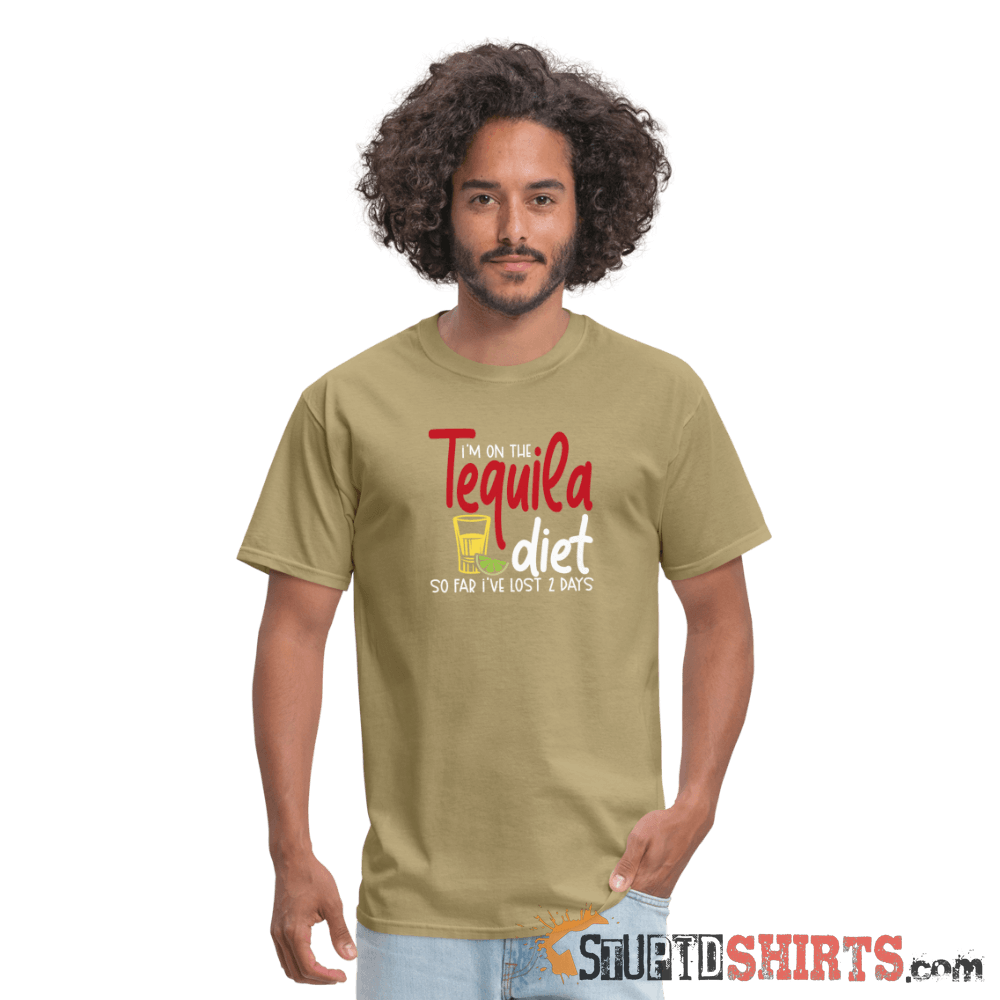 Tequila Diet - Men's T-Shirt - StupidShirts.com Men's T-Shirt StupidShirts.com