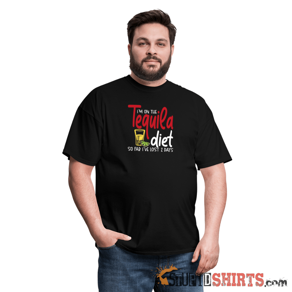 Tequila Diet - Men's T-Shirt - StupidShirts.com Men's T-Shirt StupidShirts.com