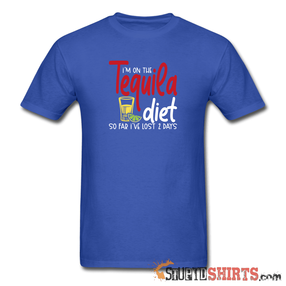 Tequila Diet - Men's T-Shirt - StupidShirts.com Men's T-Shirt StupidShirts.com