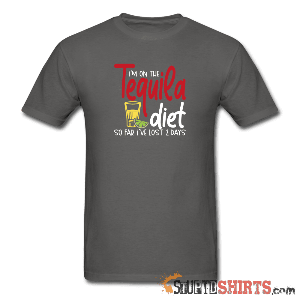 Tequila Diet - Men's T-Shirt - StupidShirts.com Men's T-Shirt StupidShirts.com