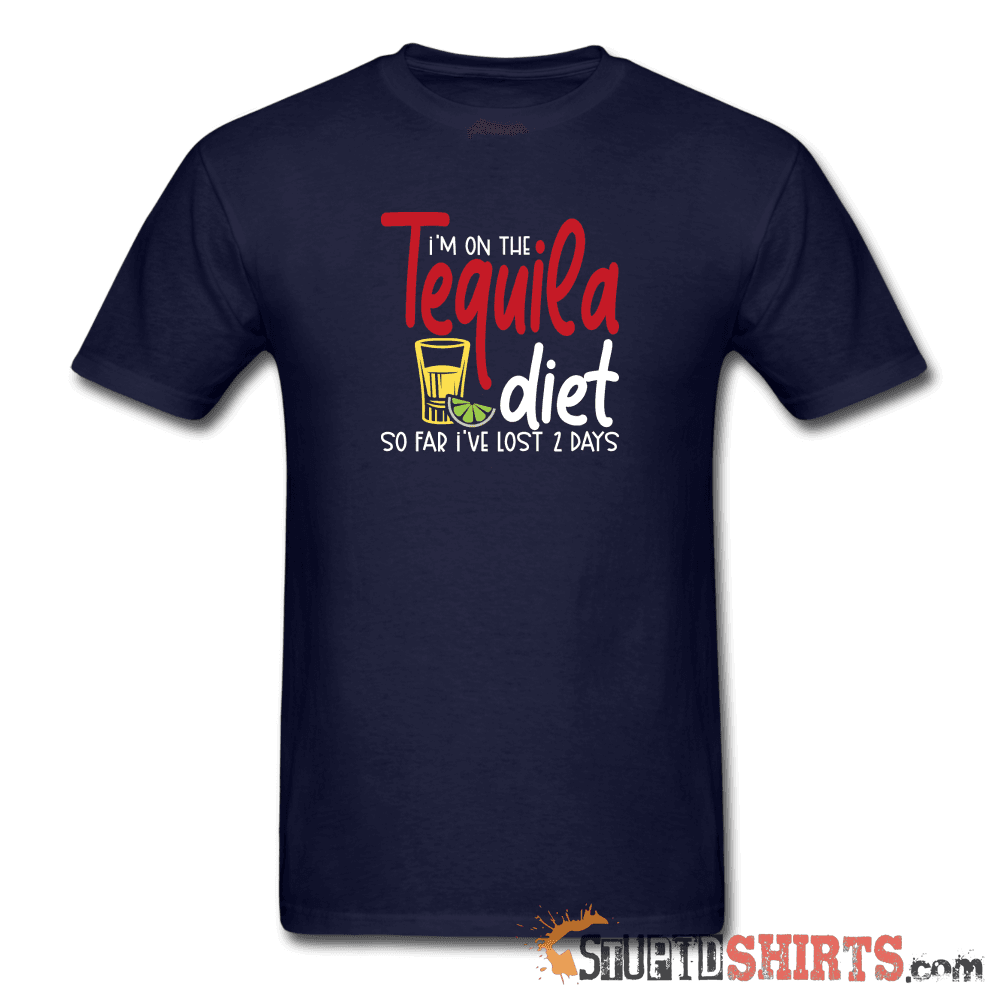 Tequila Diet - Men's T-Shirt - StupidShirts.com Men's T-Shirt StupidShirts.com