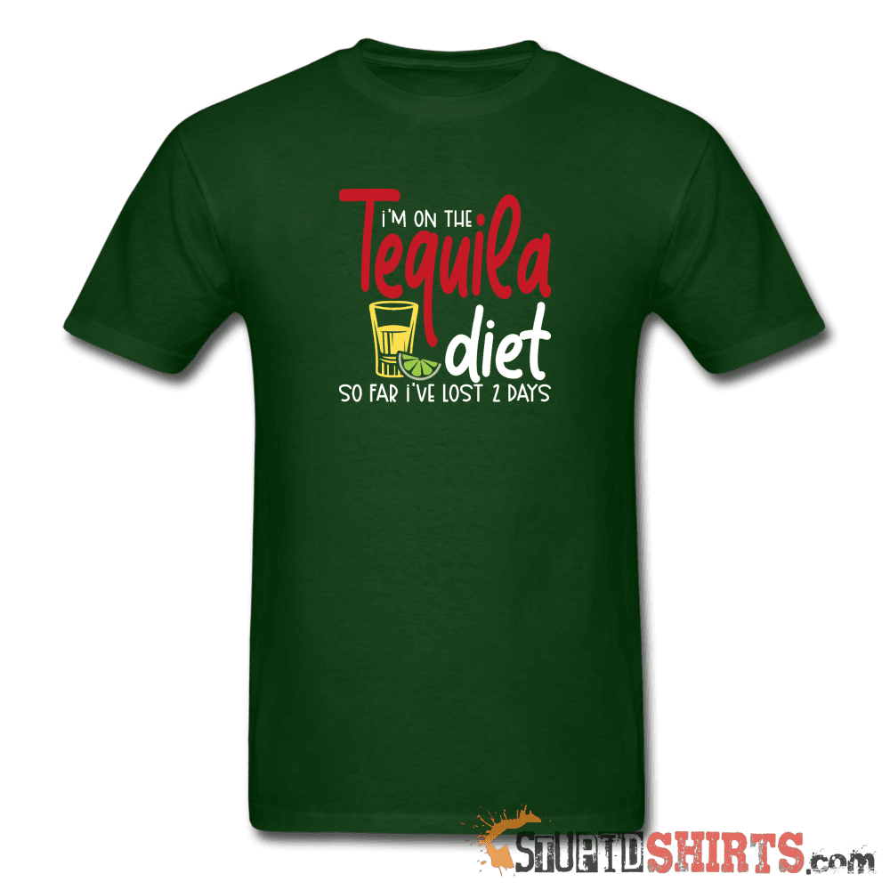 Tequila Diet - Men's T-Shirt - StupidShirts.com Men's T-Shirt StupidShirts.com