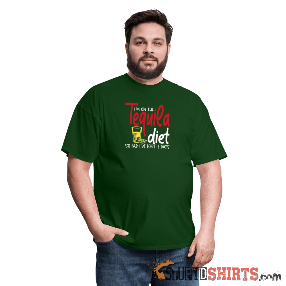 Tequila Diet - Men's T-Shirt - StupidShirts.com Men's T-Shirt StupidShirts.com